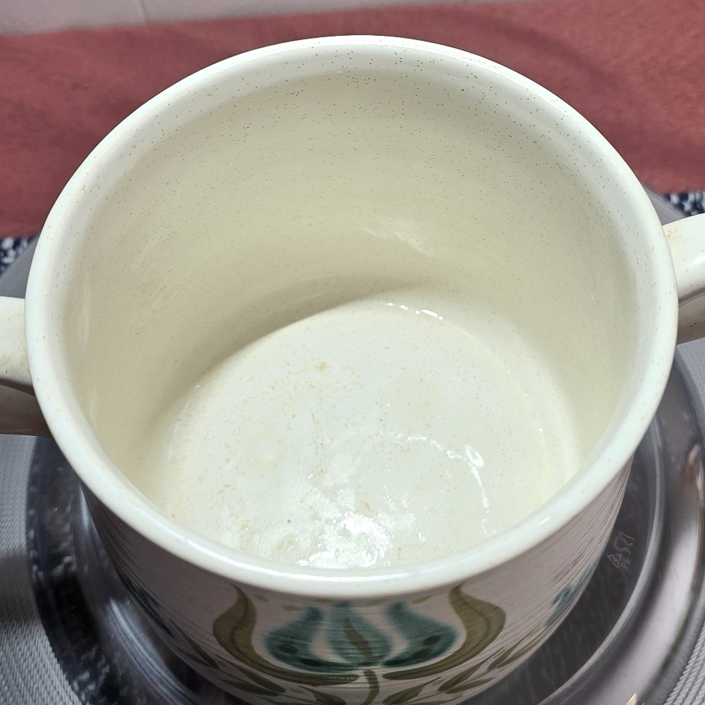 Franciscan Earthenware Tulip Time Bean Pot Exceptional Condition - Picture 5 of 6